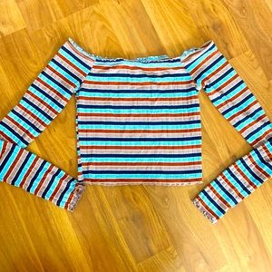 Colorful cute top from pacsun